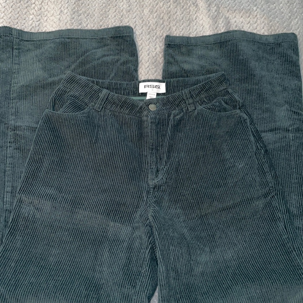 RSQ corduroy pants dark green
